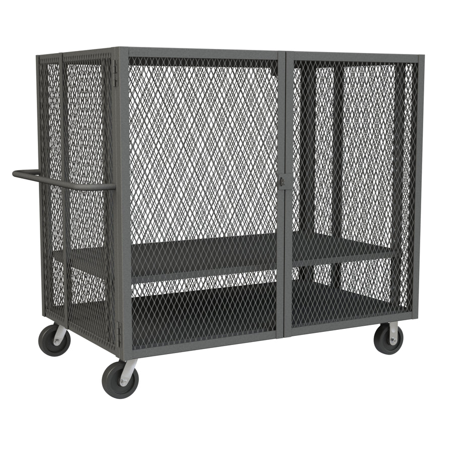 Security Mesh Truck, 2 Shelves, 30 x 60