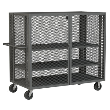 Security Mesh Truck, 3 Shelves, 30 x 60