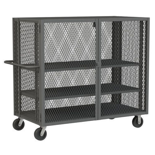 Security Mesh Truck, 3 Shelves, 30 x 60