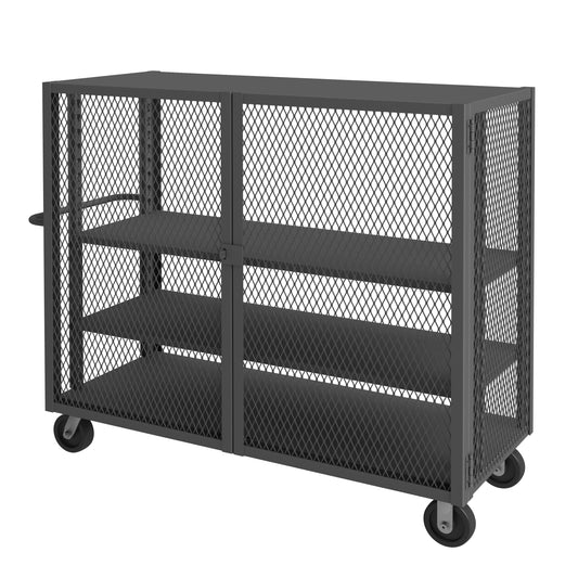 Security Mesh Truck, 3 Shelves, 30 x 60