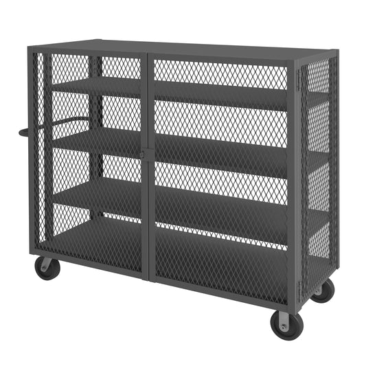 Security Mesh Truck, 3 Shelves, 30 x 60