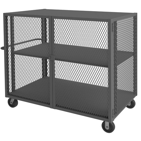 Security Mesh Truck, 2 Shelves, 36 x 60