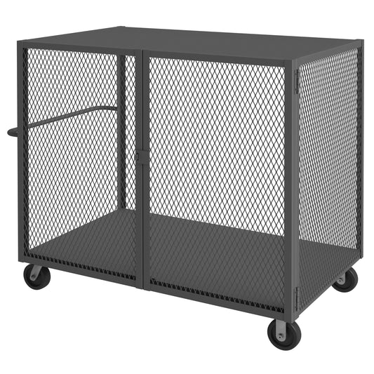 Cage Truck, Low Deck And Pad Lock