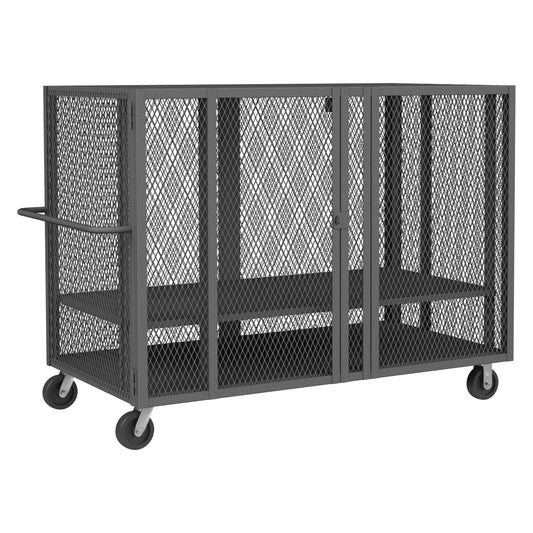 Security Mesh Truck, 2 Shelves, 36 x 72