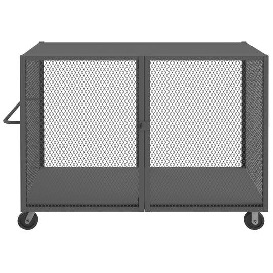 Cage Truck, Low Deck And Pad Lock