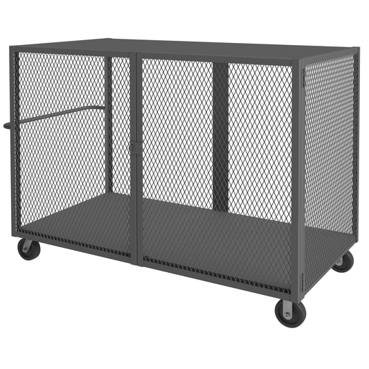 Cage Truck, Low Deck And Pad Lock