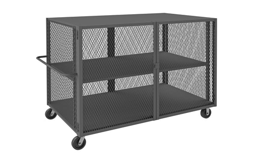 Security Mesh Truck, 2 Shelves, 44 x 74