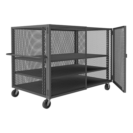 Security Mesh Truck, 3 Shelves, 44 x 74