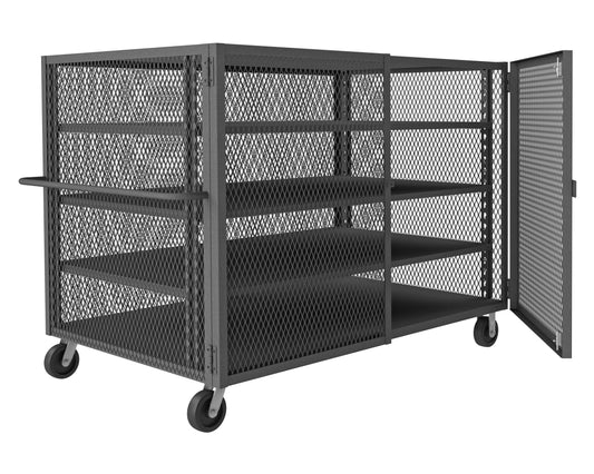 Security Mesh Truck, 4 Shelves, 44 x 74