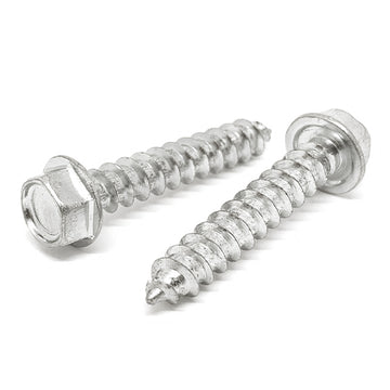 #10-12x1/2" 18-8 Stainless Steel Hex Washer Head Type A Self Tapping Screws