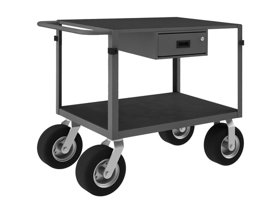 Instrument Cart, 2 Flush Shelves