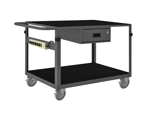 Instrument Cart, 2 Flush Shelves