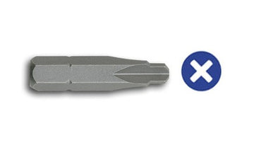 8.00mm X 1-1/8" BNAE Insert Bit with 1/4" Hex Shank