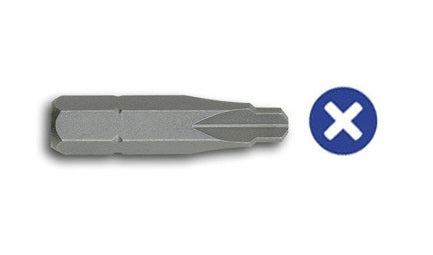 6.00mm X 1-1/8" BNAE Insert Bit with 1/4" Hex Shank
