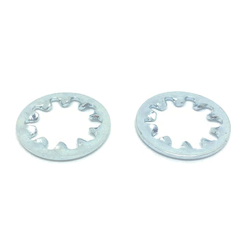 #10 Steel Internal Tooth Lock Washer Zinc