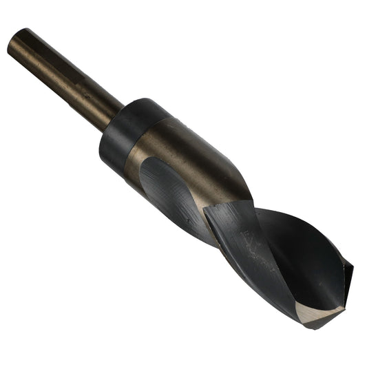 1-1/4" HSS Black & Gold Drill Bit with Reduced 1/2" 3-Flat Shank, KFD