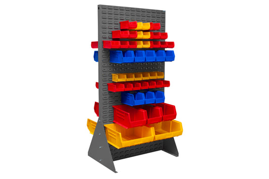 Free Standing, Louvered Panel Rack