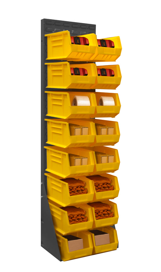 Free Standing, Louvered Panel Rack