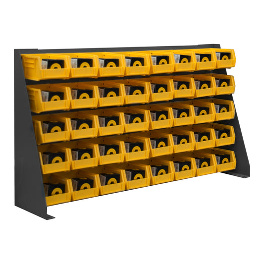 Free Standing, Louvered Panel Rack