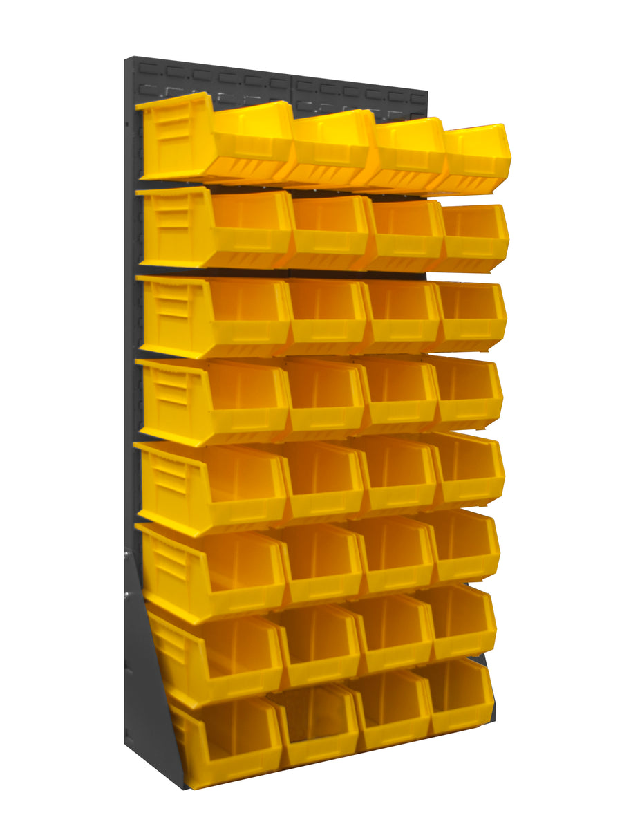 Free Standing, Louvered Panel Rack