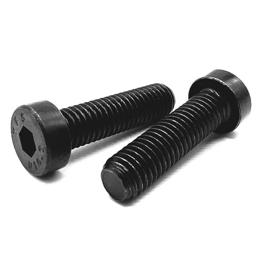 M8-1.25x12 Class 10.9 Low Socket Head Cap Screws Thermal Black Oxide