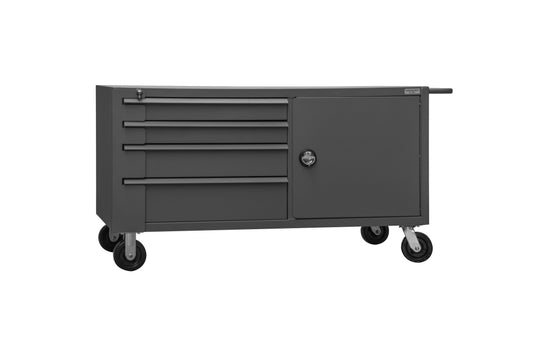 Mobile Double Sided Bench Cabinet