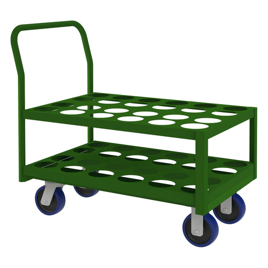 Medical Cylinder Cart, Perforated Shelf