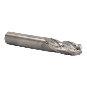 3/32" Carbide 4 Flute Single End Ball End Mill