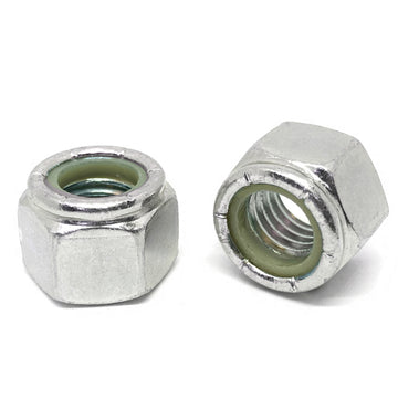7/8"-14 Stainless Steel Nylon Insert Hex Nuts