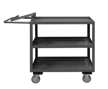 Order Picking Cart, 3 Shelves, 18 x 36