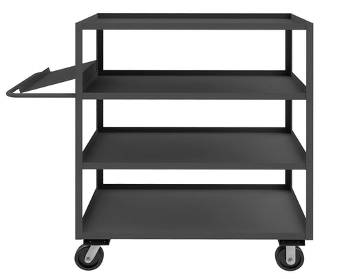 Order Picking Cart, 4 Shelves, 24 x 36