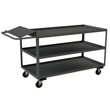 Order Picking Cart, 3 Shelves, 30 x 60