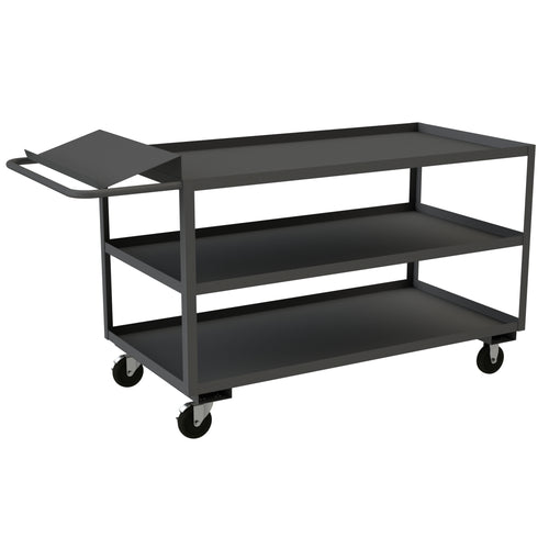 Order Picking Cart, 3 Shelves, 30 x 60
