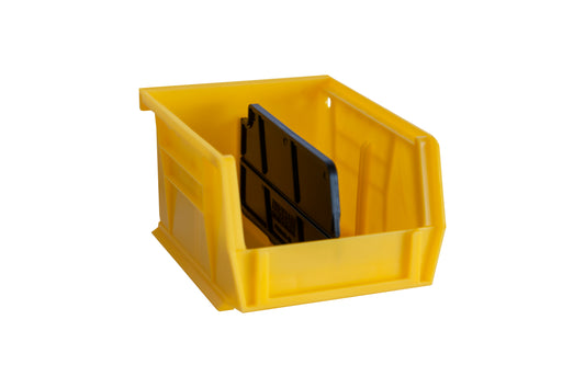 Hook-On-Bin, 4 X 5 X 3, Yellow