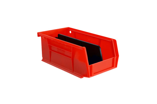 Hook-On-Bin, 4 X 7 X 3, Red