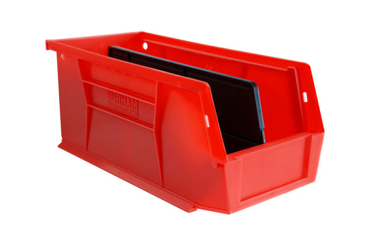 Hook-On-Bin, 6 X 11 X 5, Red
