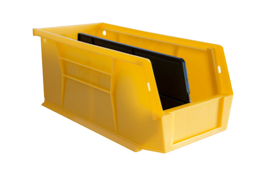Hook-On-Bin, 6 X 11 X 5, Yellow