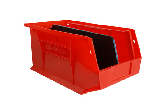 Hook-On-Bin, 8 X 15 X 7, Red