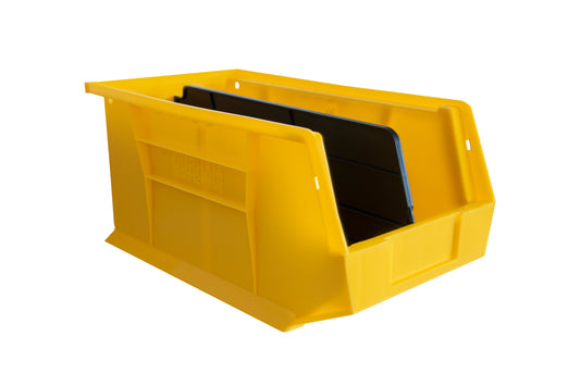 Hook-On-Bin, 8 X 15 X 7, Yellow