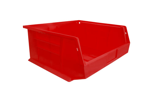 Hook-On-Bin, 16 X 15 X 7, Red