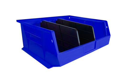 Hook-On-Bin, 16 X 15 X 7, Blue