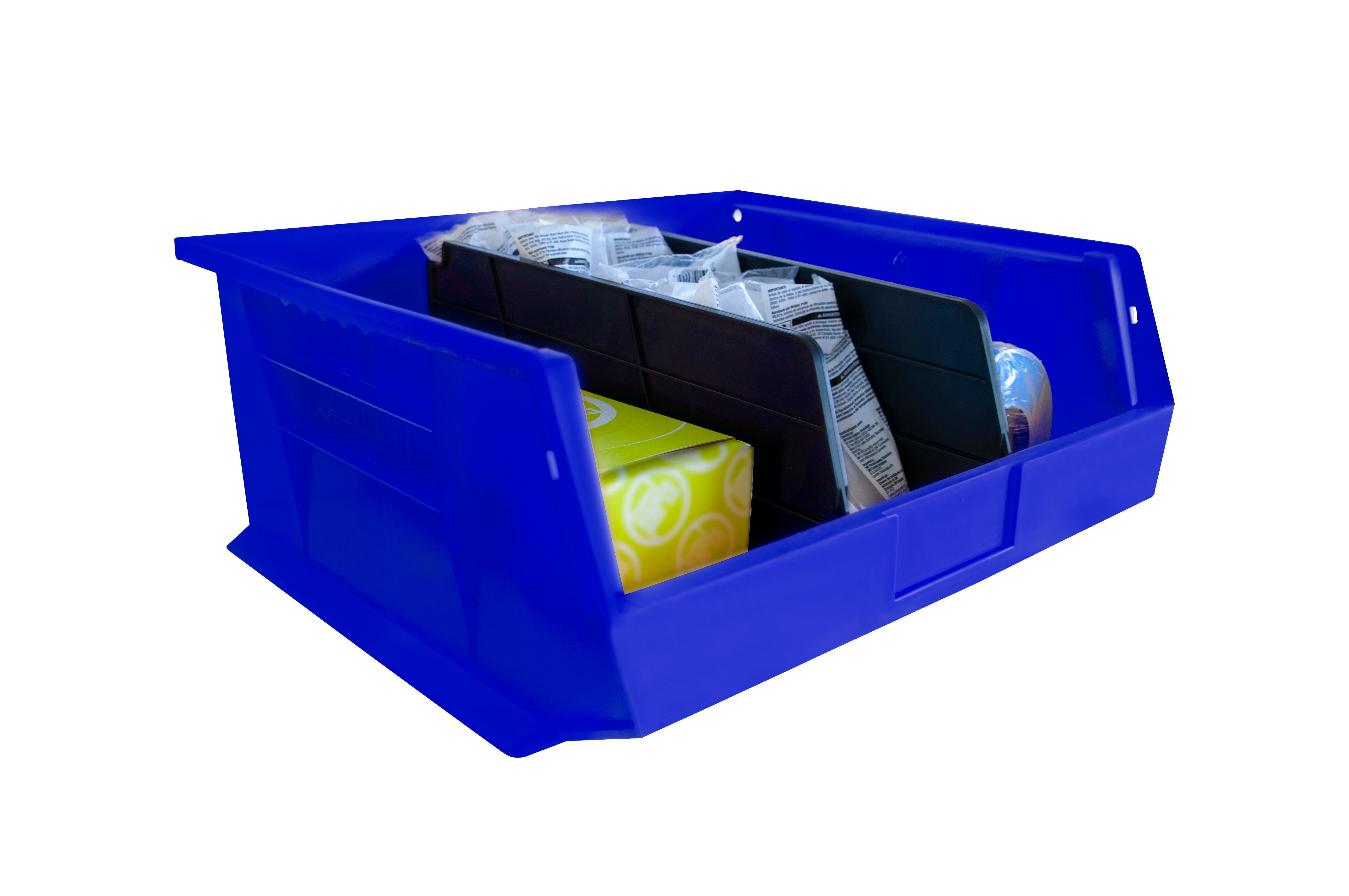 Hook-On-Bin, 16 X 15 X 7, Yellow