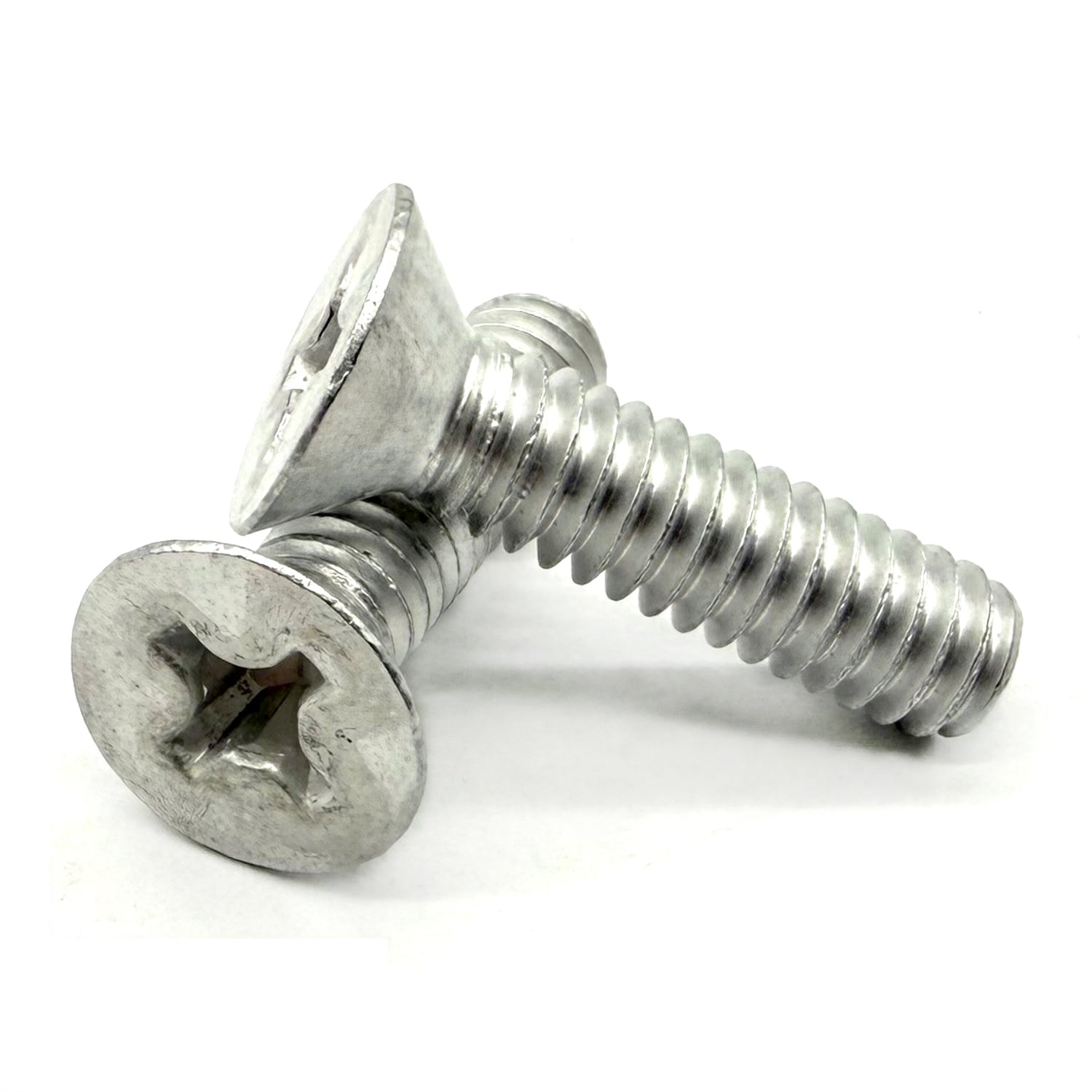 #10-24x1" Aluminum Phillips Flat Head Machine Screw