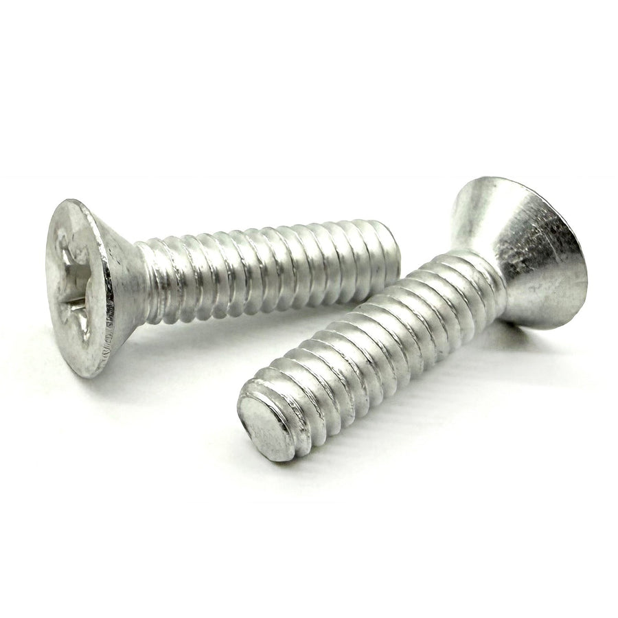 5/16"-18x1-1/2" Aluminum Phillips Flat Head Machine Screw