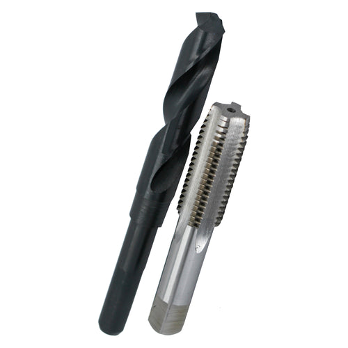 m22 X 2.5 HSS Plug Tap and 19.50mm HSS 1/2" Shank Drill Bit Kit