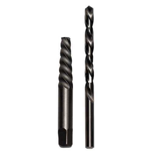 #3 Carbon Steel Spiral Flute Screw Extractor and Drill Bit Kit