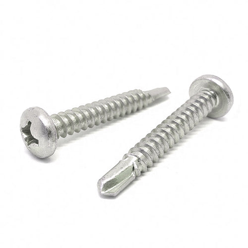 #6x5/8"Stainless Steel Phillips Pan Head #2 Point Self Drilling Screws