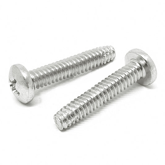 #10-24x1/2" 410 Stainless Steel Phillips Pan Head Type F Thread Cutting Screws