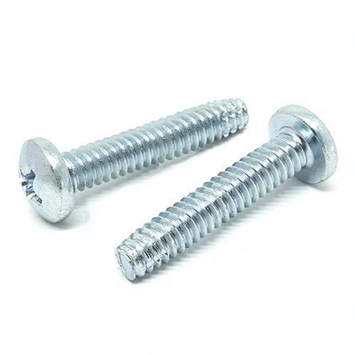 #10-24x1" Phillips Pan Head Type F Thread Cutting Screws Zinc