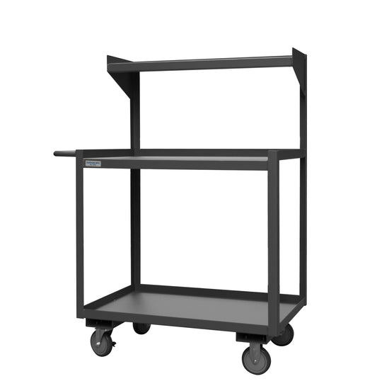 Portable Shop Desk, 3 Shelf, 2 Drawer